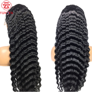 Cheveux humains vierges à 100 %, Lace Front 13x4, Ondulation naturelle <span class=keywords><strong>avec</strong></span> tresses africaines, Facile à poser soi-même, Résistant à la chaleur pour femmes - Product Image 5