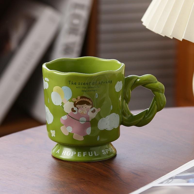 Verre à vin tendance - Balloon Girl