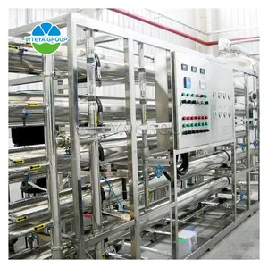 Hoge Zoutfilter 1 Ton-20 Ton Omgekeerde Osmose Waterzuiveringsinstallatie Volautomatische Bediening Afstandsbediening Monitoring