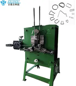 Otomatik giysi kelepçe bahar yapma üretim makinesi