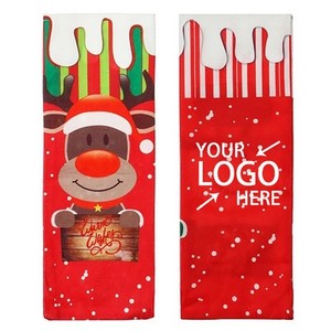 Sac de Noël personnalisé avec logo, style mignon, housse pour bouteille de vin, idéal pour la décoration de la maison - Vente chaude - Product Image 4