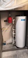 Tanque de Almacenamiento de Agua Caliente de Acero Inoxidable para Calefacción de Casa y Piso, Venta al Por Mayor Directo de Fábrica en China
