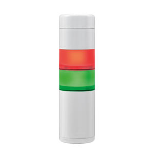 Indicateur lumineux d'avertissement Eos Wm Lt 2Lm 12V avec affichage LED rouge et vert, module acoustique, borne à vis, IP65, plastique - Product Image 1