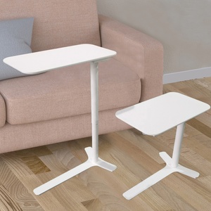 Mesa de centro de oficina en casa de diseño moderno 2025, altura neumática Simple ajustable con base de hierro y escritorio oculto - Product Image 1