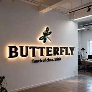 Letrero Publicitario LED 3D Personalizado con Letras de Canal, Retroiluminado, para Interiores y Exteriores, con Logotipo, para Montar en la Pared, para Negocios y Tiendas - Product Image 3