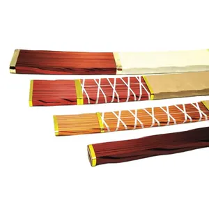Fournisseur chinois fil de cuivre émaillé à 7 brins de 5mm pour transformateur fil de cuivre magnétique personnalisé