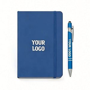 Brand Journal Sewing A5 Hardcover Leather <b>Diary</b> Thick Notebook With Embossed <b>Customized</b> Logo - Product Image 1