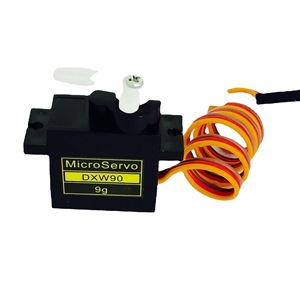 ไมโครเซอร์โว Dxw90 9g มินิเซอร์โวมอเตอร์สำหรับอุปกรณ์เสริมหุ่นยนต์เครื่องบินจำลอง - Product Image 1
