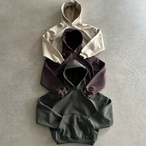 Conjunto de Dos Piezas Personalizado de Alta Calidad, Sudadera con Capucha y Pantalones Deportivos Vintage, Traje Deportivo Holgado con Cierre, Estilo Informal - Product Image 4