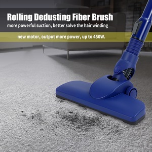 <b>Mini</b> Cordless <b>Vacuum</b> <b>Cleaner</b> Rechargeable Handheld Stick Dual Use 0.5L Dust Bin Dark Blue For Home Cleaning - Product Image 3