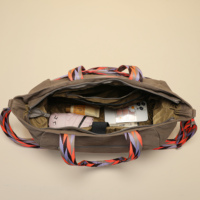 Sac de shopping décontracté personnalisé avec logo, sac fourre-tout en toile personnalisé, sacs à main pour femmes, sac à bandoulière de créateur pour le quotidien