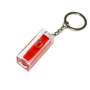 Porte-clés à niveau magnétique avec indicateur à bulle rouge pour outils de bricolage - Product Image 1