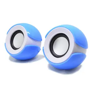 Großhandel 3W 2.0 Big Eyes Audio-Lautsprecher-Kit USB-betriebene Computer-PC-Mini-Kit-Lautsprecher