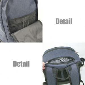 Custom Factory <b>Smell</b>-<b>Proof</b> Waterproof Laptop <b>Backpack</b> With OEM Service - Product Image 4
