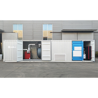 Solución de Aire Comprimido en Contenedor para Astilleros, Alta Capacidad, Alimenta Múltiples Estaciones de Sandblasting y Pintura