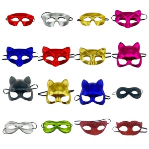 Masque de fête d'Halloween brillant HLC ODM pour hommes, masque de <span class=keywords><strong>mascarade</strong></span> pour fête d'Halloween et bal de Mardi Gras, masque pour les yeux demi-visage - Product Image 6