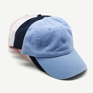 Casquette de baseball personnalisable non structurée à 6 panneaux, vente en gros, broderie unie, casquette de baseball vierge unisexe - Product Image 2