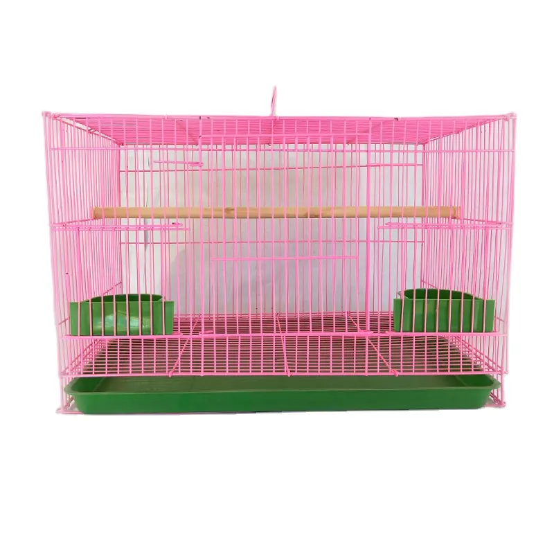 Hot-selling convenient and durable iron stainless steel pet bird parrot cage