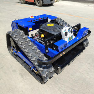 Tondeuse à gazon industrielle 125cc à chenilles avec moteur, livraison rapide, télécommande sans fil, idéale pour le bricolage - Product Image 3