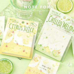 60 pièces par paquet de notes autocollantes « Bonjour, je vais faire une pause » : notes autocollantes sur le thème des desserts pour les étudiants - Product Image 4