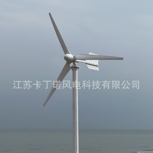 กังหันลมผลิตไฟฟ้า 3KW 48V ความเร็วลมเริ่มต้นต่ำ แบบแกนนอนขนาดเล็ก สำหรับใช้ในบ้าน - Product Image 2