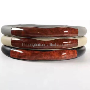 Nuovo coprivolante per auto <span class=keywords><strong>in</strong></span> rilievo accessori <span class=keywords><strong>in</strong></span> pelle pu <span class=keywords><strong>in</strong></span> <span class=keywords><strong>legno</strong></span> coprivolante per auto - Product Image 6