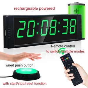 Cronómetro <span class=keywords><strong>Digital</strong></span> LED Portátil YIZHI, Fácil <span class=keywords><strong>de</strong></span> Usar, para Gimnasio y Fitness, con Control Remoto, Botón <span class=keywords><strong>de</strong></span> Cuenta Regresiva, Soporte <span class=keywords><strong>de</strong></span> Mesa - Product Image 3