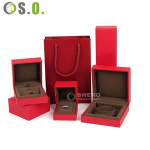 Caja de Papel Imitación Cuero de Alta Calidad para Joyería, Collares, Pendientes, Pulseras y Brazaletes, Fabricada en China - Product Image 5