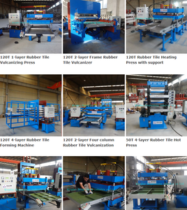 Machine de pressage de <span class=keywords><strong>tapis</strong></span> en caoutchouc à 4 couches de haute technologie, machine de fabrication de dalles de sol en caoutchouc, presse à chaud de vulcanisation - Product Image 5