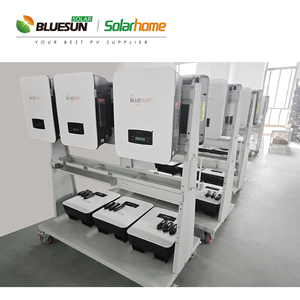 Hệ thống năng lượng mặt trời Bluesun <span class=keywords><strong>Hybrid</strong></span> 6kw 8kw 10kw <span class=keywords><strong>12kw</strong></span> bán chạy với pin Lithium dùng cho gia đình - Product Image 4