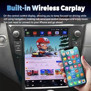 Écran Android Tesla 12,1 pouces Autoradio pour Nissan X-TRAIL Qashqai Rouge 2013 Radio GPS Stéréo Carplay Lecteur multimédia vidéo pour voiture - Product Image 3