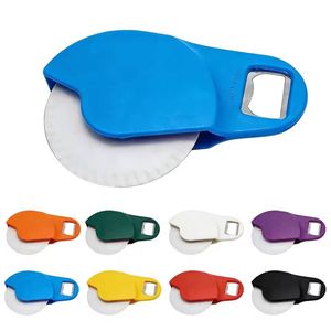 Cortador de Pizza Promocional Personalizado Multifuncional de Plástico con Abrebotellas en Diferentes Colores - Product Image 2