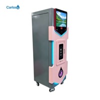Mesin Penjual Air Minum dengan Lampu LED Kustom Tersedia, Air Alkali Lemah/Kaya Hidrogen Tersedia untuk Taman Komunitas