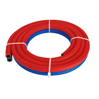 Tuyau double haute pression en PVC de haute qualité personnalisé à 5 couches pour tuyau de soudage à l'oxygène et à l'acétylène