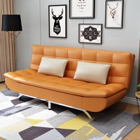 Canapé-lit simple et moderne de petite taille pour location, canapé-lit pliable à double usage, canapé-lit en tissu moderne pour chambre à coucher, appartement
