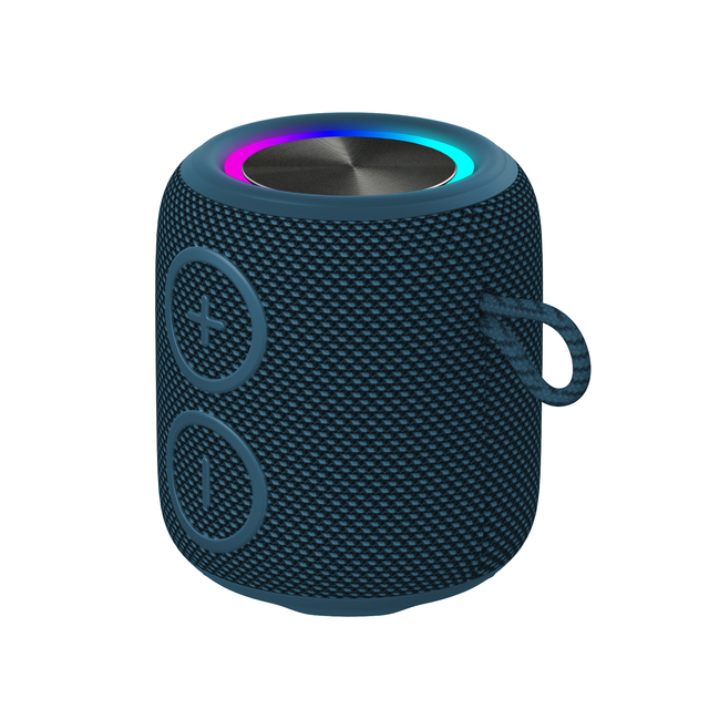 Best Selling 2026 Popular Portable Speaker with RGB Led Light 6w RMS bluetooth Speaker Waterproof IPX7 Outdoor with AUX Audio