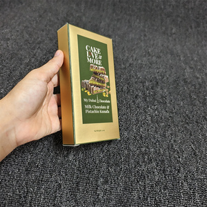 Tùy chỉnh Dubai hộp giấy sang trọng tùy chỉnh sô cô la bao bì hộp hình chữ nhật hình dạng sô cô la Hộp quà tặng - Product Image 6