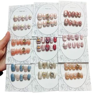 [Boutique] Unghie Finte Francesi Pure Effetto Usato a Mano, Blind Box <span class=keywords><strong>Orphans</strong></span> Little Red Riding Book Explosions Shake Voice Live Advanced - Product Image 5