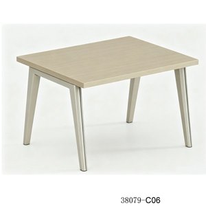 Modern Wood Dining Table 38079-WH18 Minimalist Design Stable Home Furniture - Product Image 2