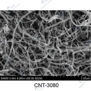 Nanotubi di carbonio grezzo Nano Tube polvere di fibra di carbonio batteria agli ioni di litio a parete singola materia prima nero di carbonio