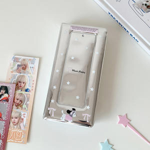 <span class=keywords><strong>Porta</strong></span> Fotocard Kpop a Quattro Scomparti in PVC Lucido, Stile 'Star Chasing Girl', per Album Fotografici e Biglietti da Visita - Product Image 6