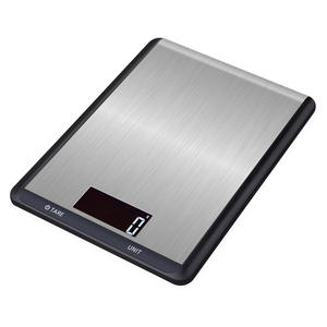 เครื่องชั่งดิจิตอลในครัวเค้ก อพาร์ทเมนท์ รุ่น 518 สแตนเลสสตีล หน้าจอ LCD มีไฟพื้นหลัง ใช้พลังงานจากแบตเตอรี่ สำหรับทำอาหาร ชั่งน้ำหนักเครื่องประดับ - Product Image 1