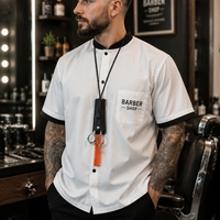 Étui professionnel pour ciseaux de barbier en cuir PU, étui pour ciseaux de coiffeur à suspendre au cou avec fermeture magnétique