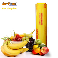 Film alimentaire en PVC de qualité alimentaire pour snacks, fruits, lait, gâteaux, biscuits, pizza, pain avec impression de logo personnalisé