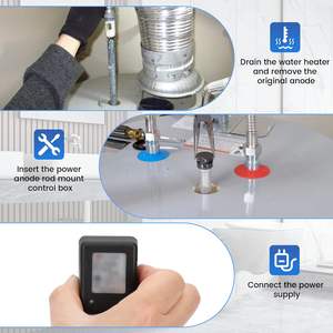 Điện anode Rod cho 40-89 gallon Máy nước nóng sản phẩm kim loại mà loại bỏ mùi & làm giảm limescale gỉ phần cứng - Product Image 3