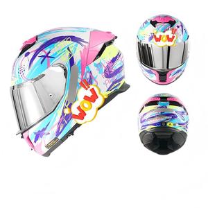 <span class=keywords><strong>Casco</strong></span> de Motociclismo Integral de Doble Lente <span class=keywords><strong>LS2</strong></span> Unisex para Todas las Estaciones Antivaho con Alerón Pequeño FF808 - Product Image 4