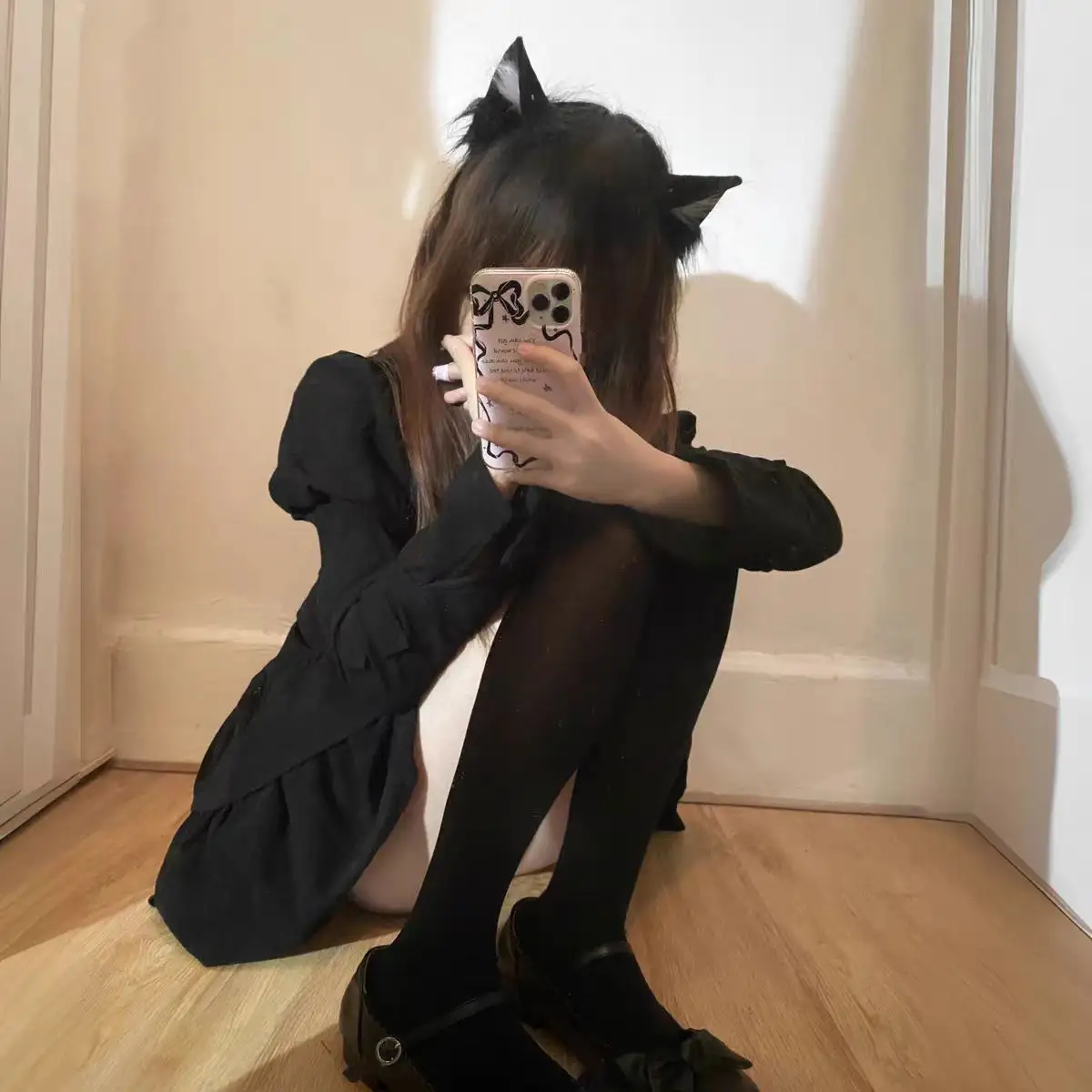 Donne peluche animali Lolita orecchie di gatto Anime per Halloween accessori Cosplay di natale