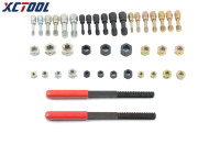 XC2042 universel 42 pièces jeu de chasse-fil Offre Spéciale outil de réparation de réenfilage Kit de restauration de fil fractionné et métrique
