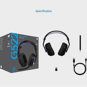 Alibaba Venta al por Mayor <span class=keywords><strong>Logitech</strong></span> G522 Auriculares Inalámbricos para Juegos LIGHTSPEED RGB Auriculares Supraaurales para PC/Compatible con Windows - Product Image 6