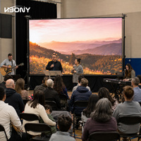 Pantalla LED de Alquiler para Interiores P3.91, 500x500mm, Pantalla LED para Escenarios, Video Wall de 3840Hz para Iglesias, Conciertos, Bodas y Eventos, Proveedor Mayorista